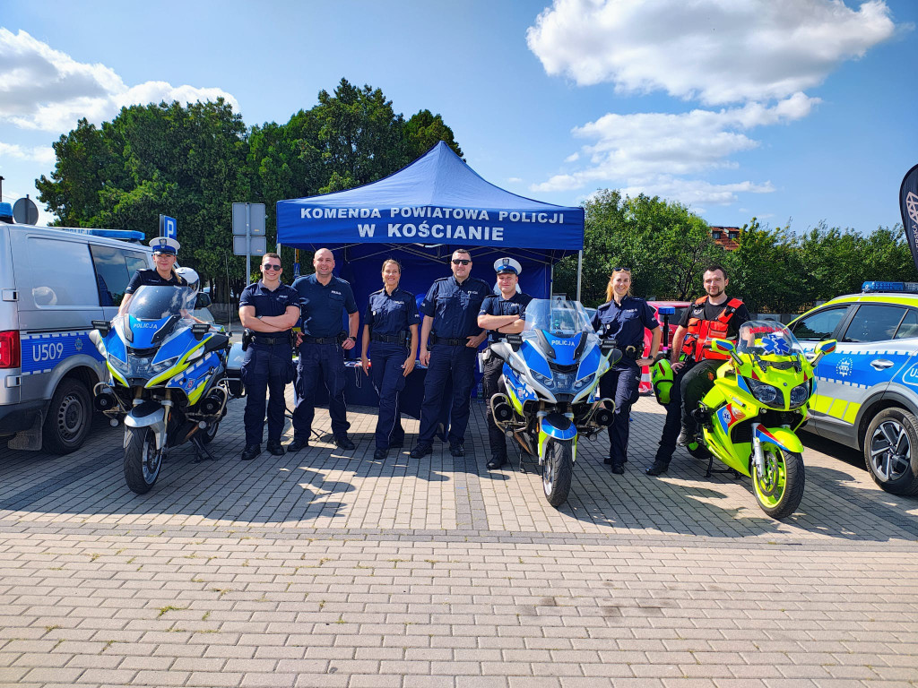 Policja na Moto Pikniku w Śmiglu