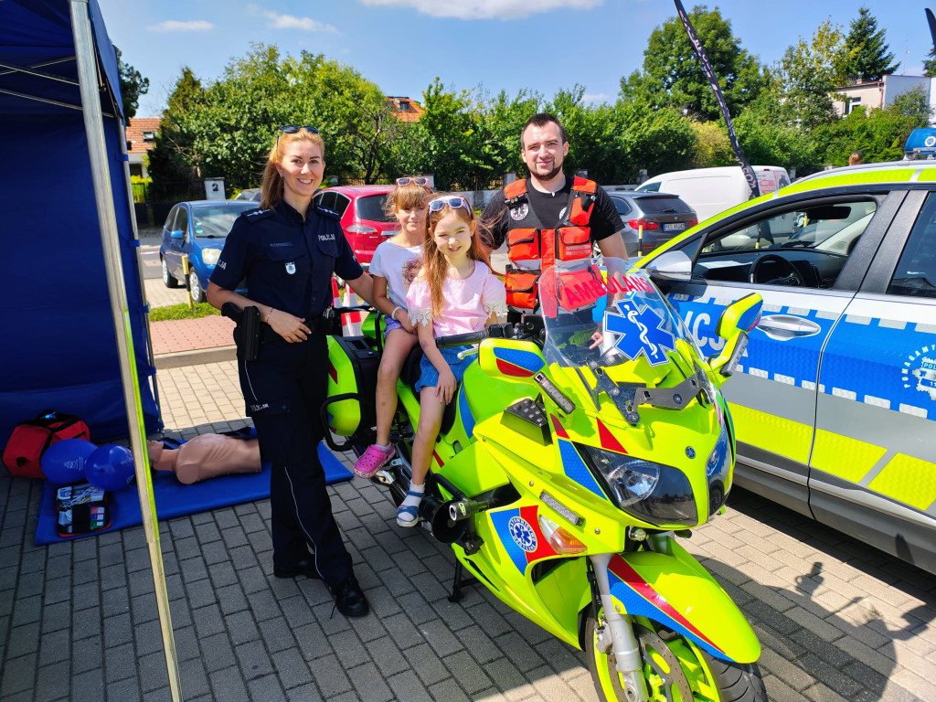Policja na Moto Pikniku w Śmiglu