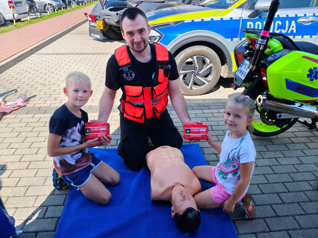 Policja na Moto Pikniku w Śmiglu