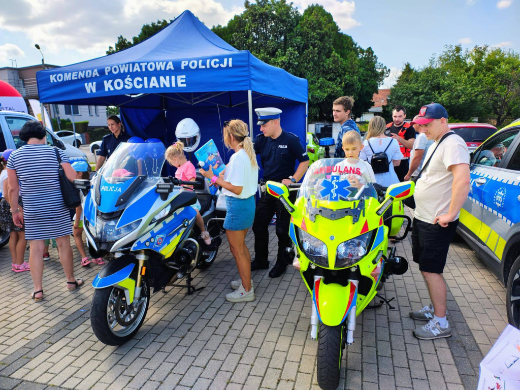 Policja na Moto Pikniku w Śmiglu