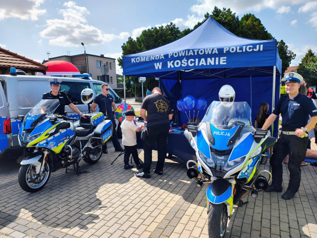 Policja na Moto Pikniku w Śmiglu