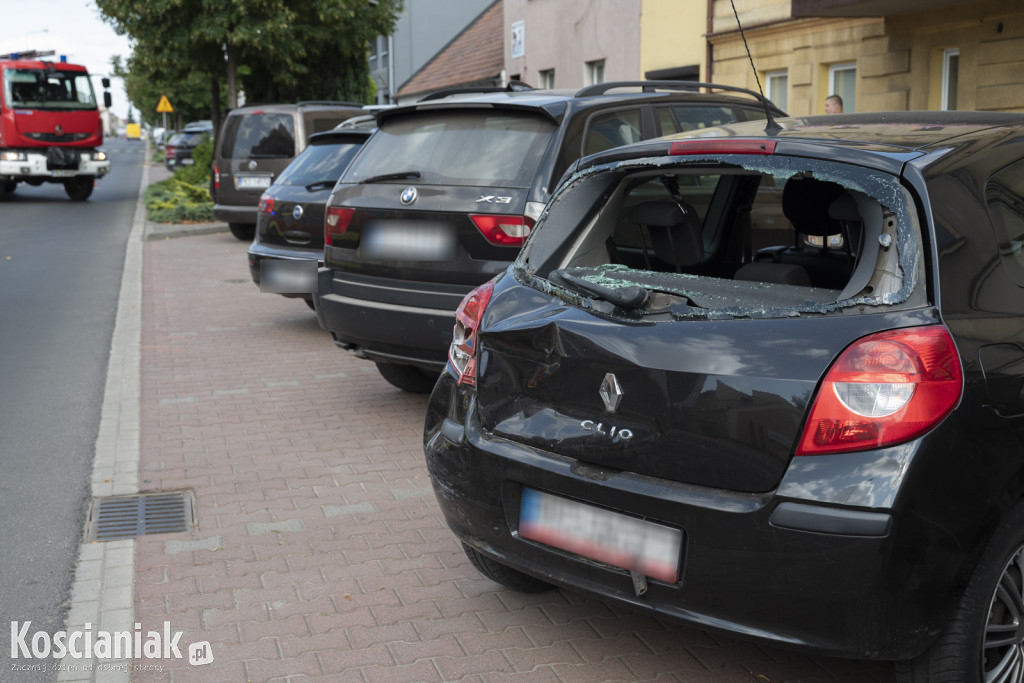 Samochód zderzył się z motorowerem na Poznańskiej