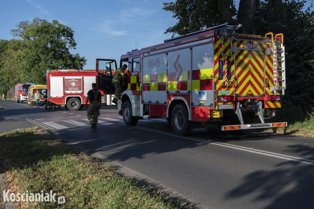 Śmiertelny wypadek w Starym Luboszu. Zginął rowerzysta