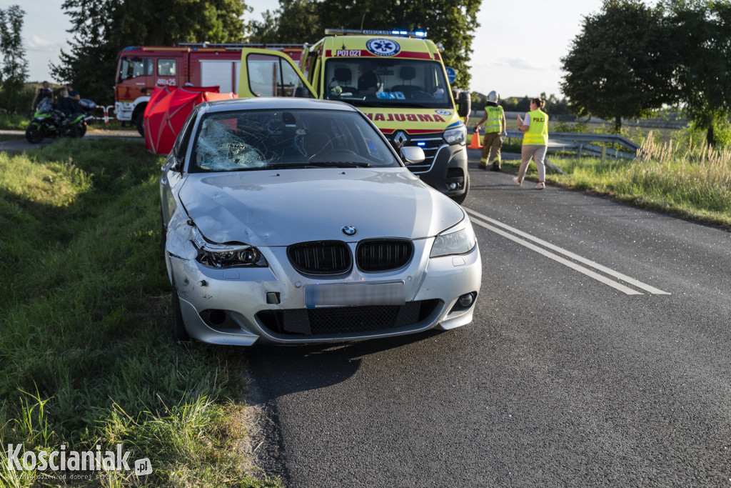 Śmiertelny wypadek w Starym Luboszu. Zginął rowerzysta