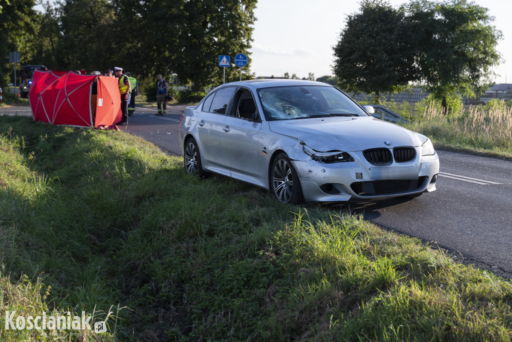 Śmiertelny wypadek w Starym Luboszu. Zginął rowerzysta