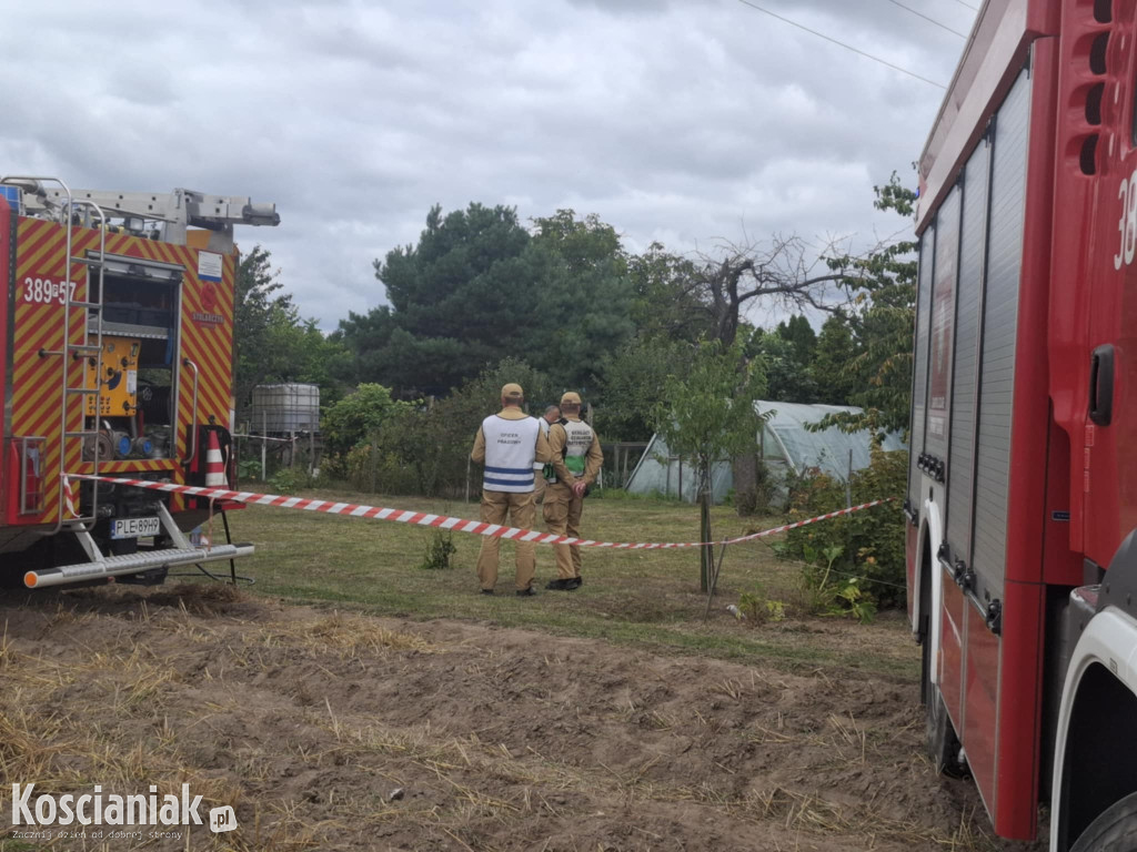 Awionetka spadła w powiecie leszczyńskim