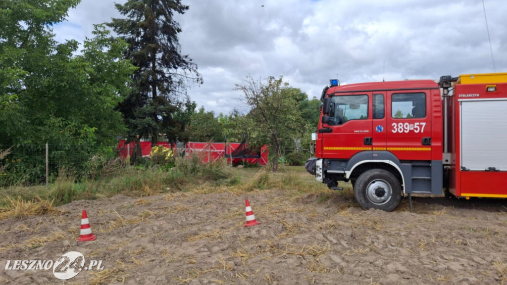 Awionetka spadła w powiecie leszczyńskim