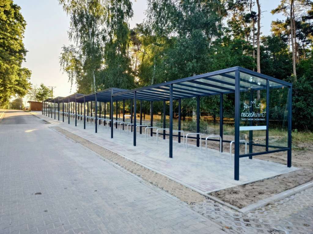 Większy parking dla rowerów w Nowym Dębcu