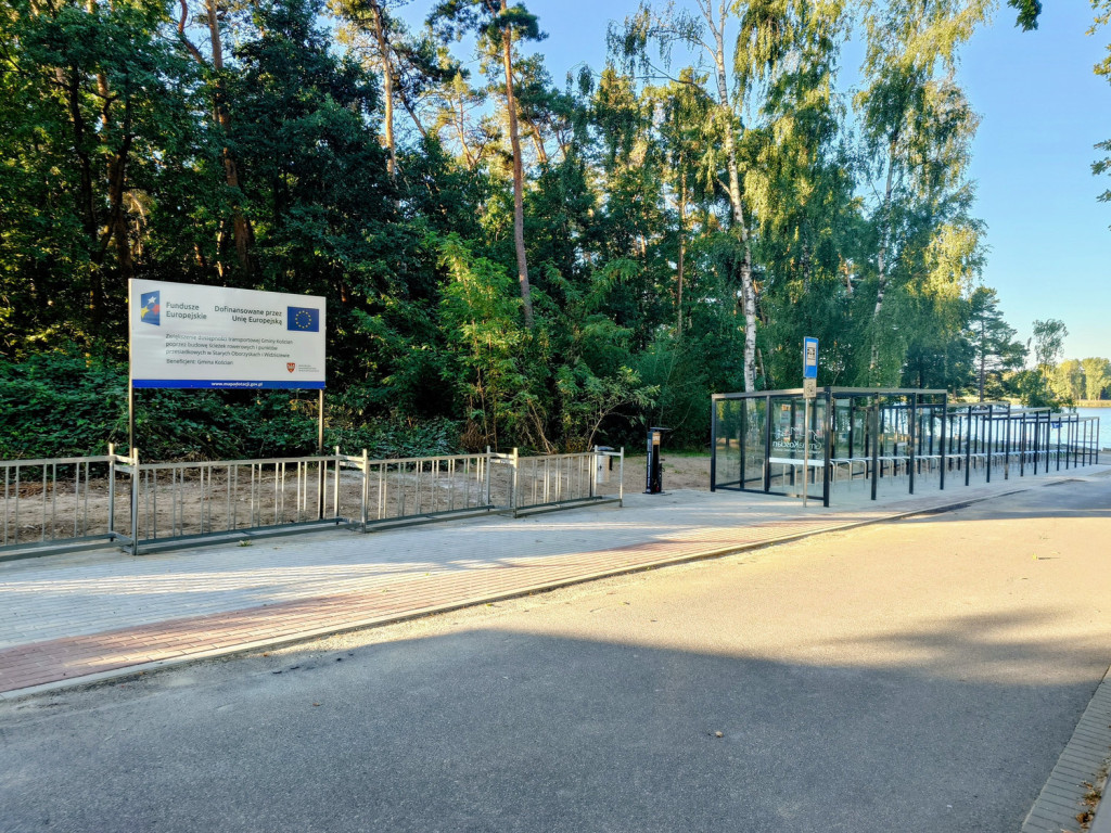 Większy parking dla rowerów w Nowym Dębcu
