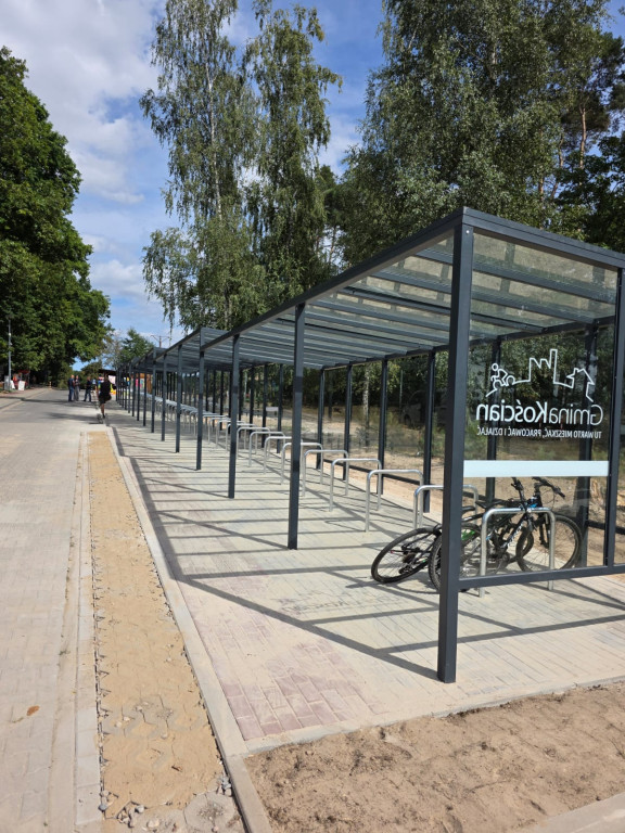 Większy parking dla rowerów w Nowym Dębcu