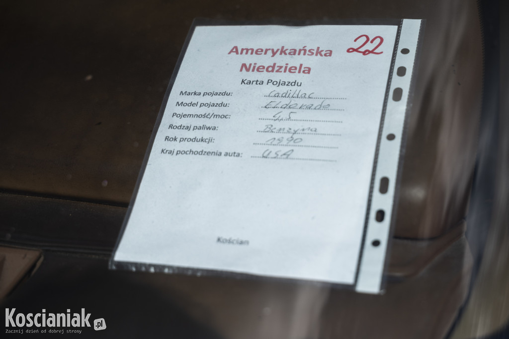 II Zlot amerykańskich aut w Kościanie