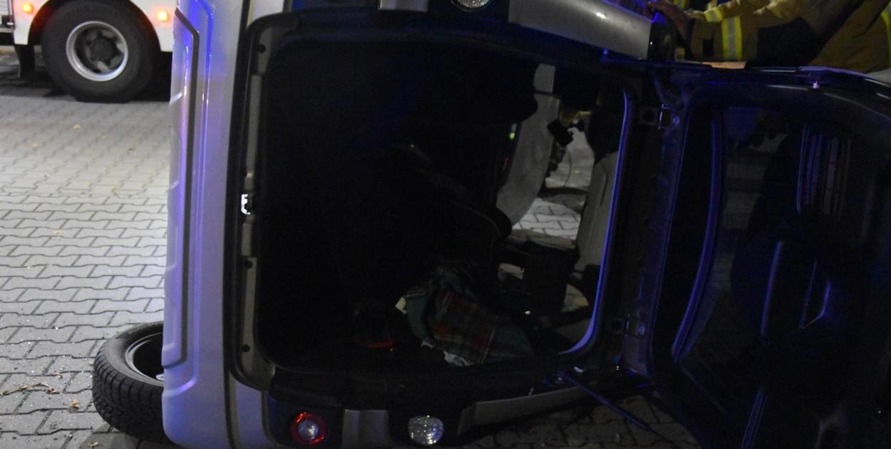 14-latek wywrócił auto w Racocie