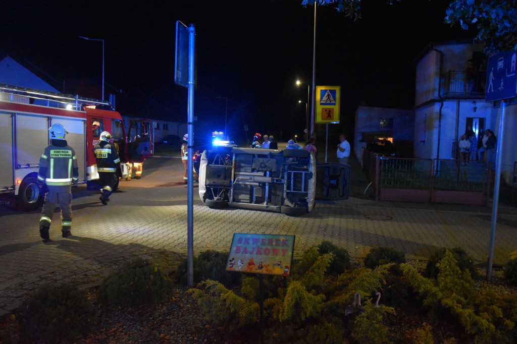 14-latek wywrócił auto w Racocie