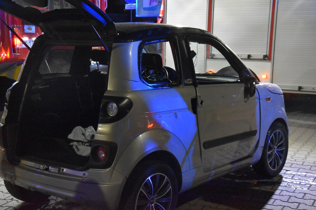 14-latek wywrócił auto w Racocie