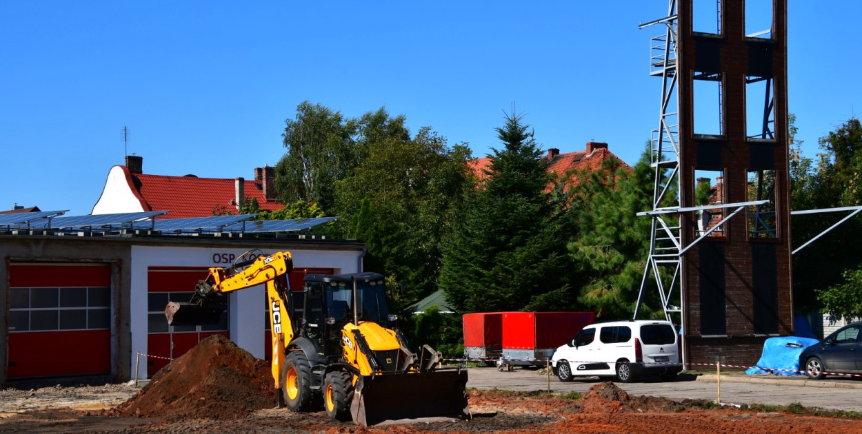 Remont placu manewrowego przy strażnicy