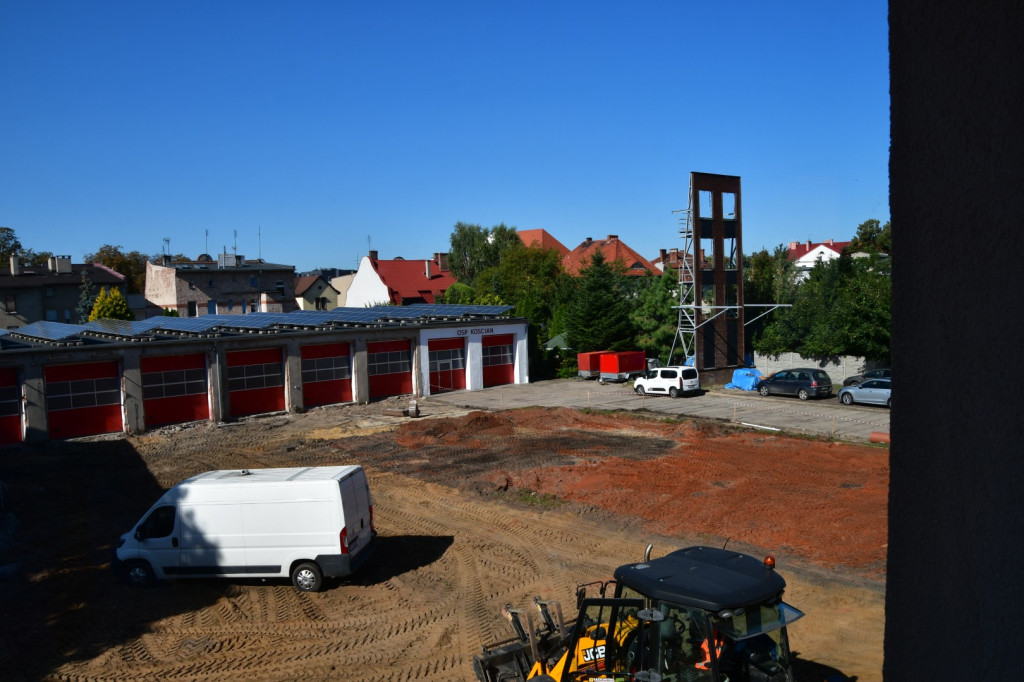 Remont placu manewrowego przy strażnicy