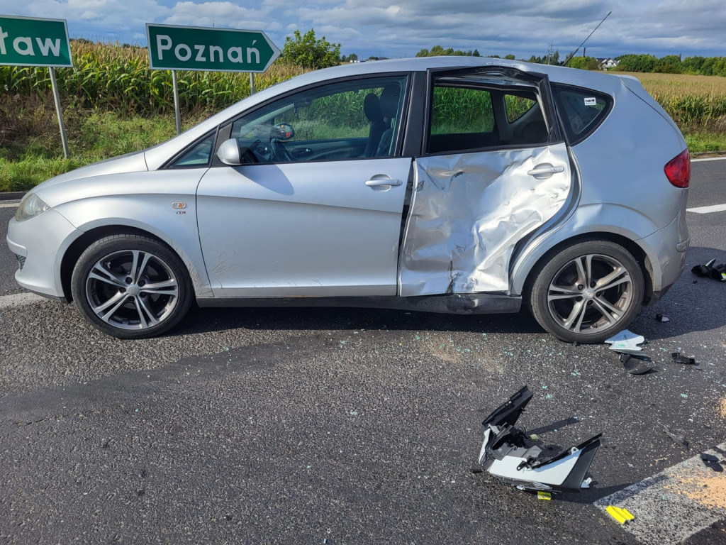 Wypadek na obwodnicy Kościana