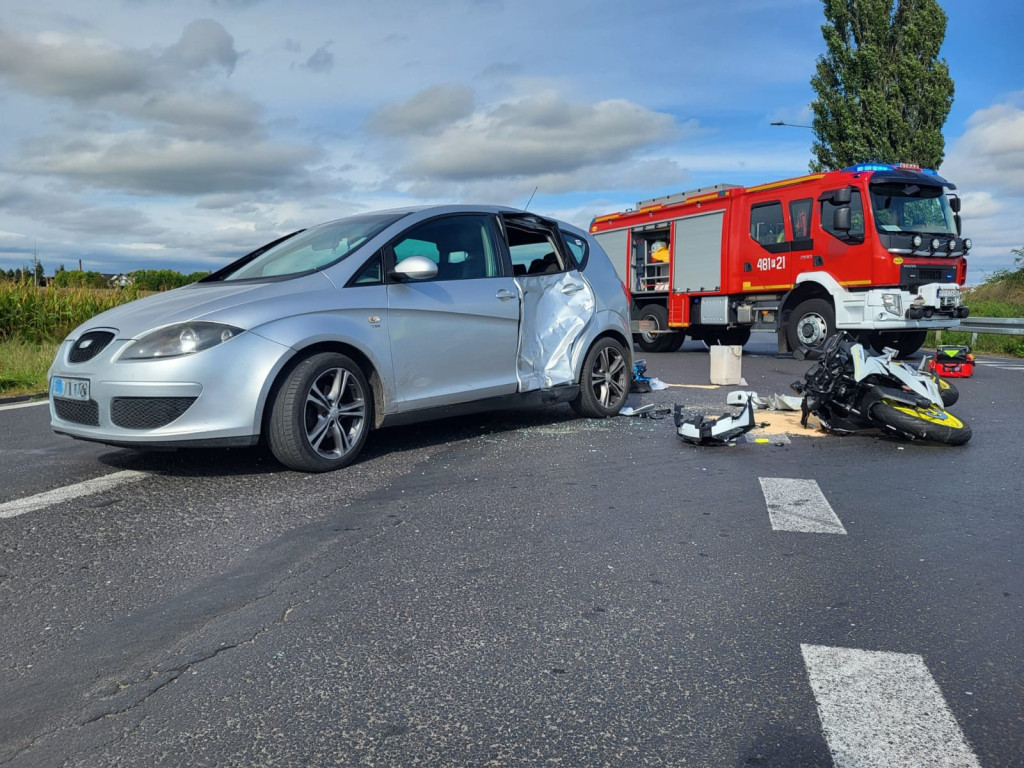 Wypadek na obwodnicy Kościana