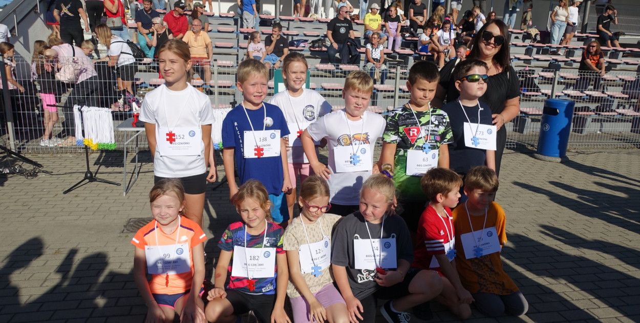 IV Bieg Czwórki na stadionie w Kościanie