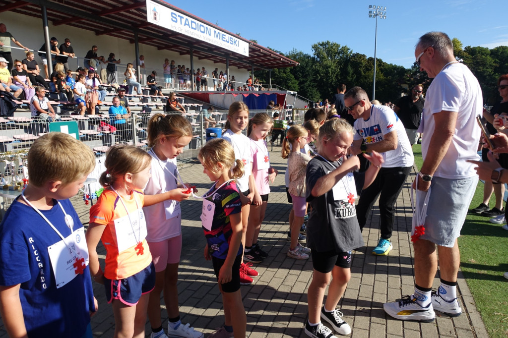 IV Bieg Czwórki na stadionie w Kościanie