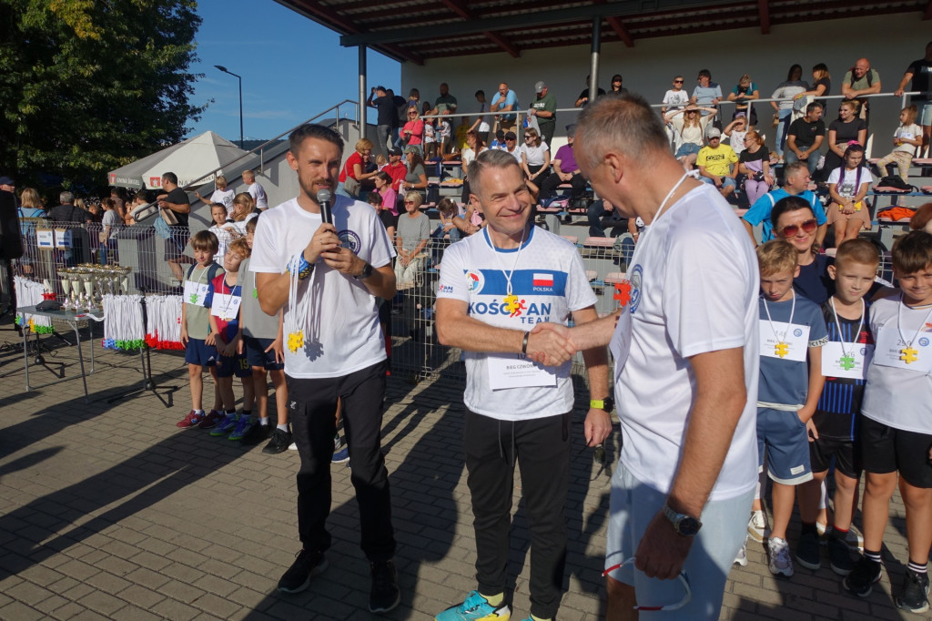 IV Bieg Czwórki na stadionie w Kościanie