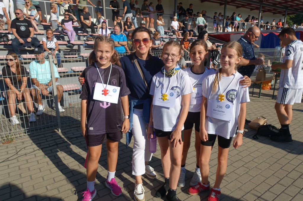 IV Bieg Czwórki na stadionie w Kościanie