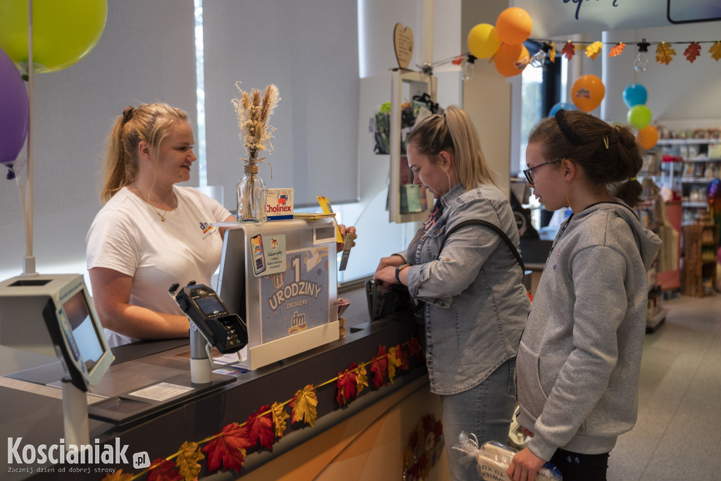 Trwa roczek Drogerii DM w Kościanie