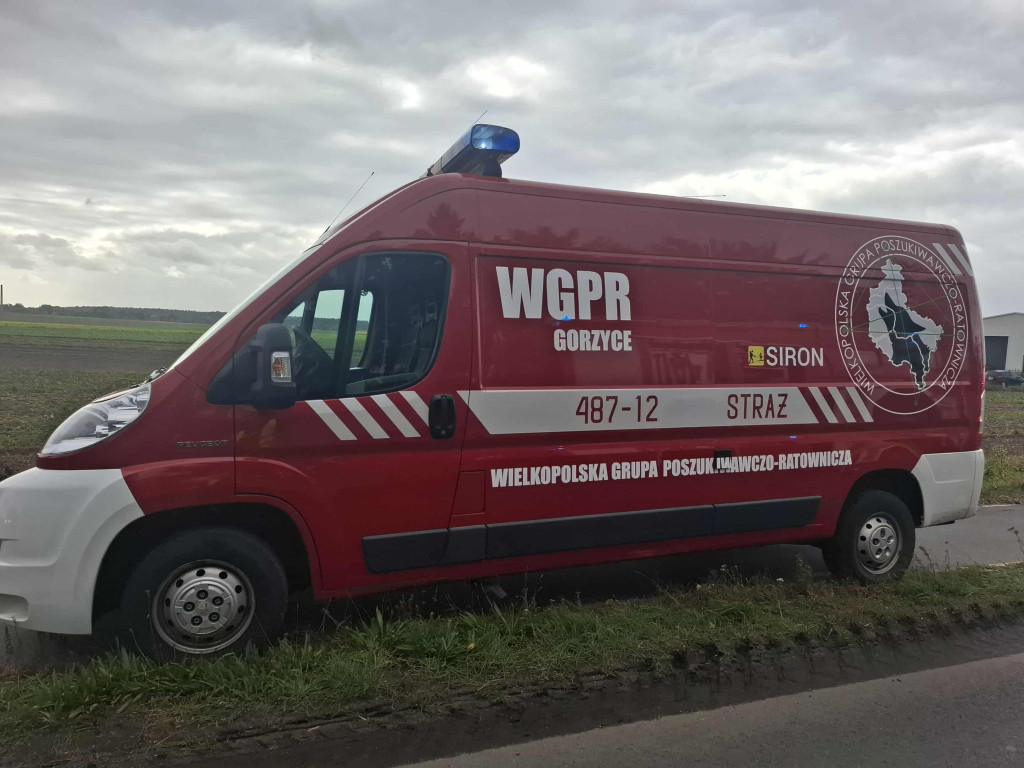 Pożar obory w Bruszczewie