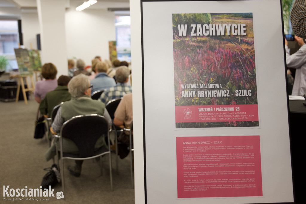 Spotkanie z malarką Anną Hryniewicz-Szulc