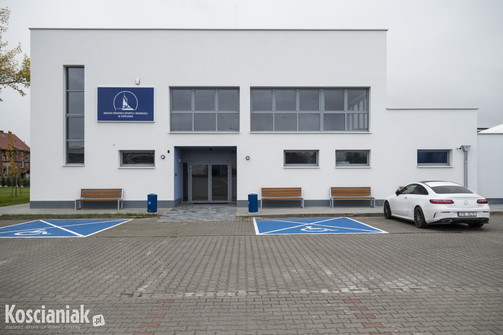 Zadaszone korty tenisowe w Kościanie
