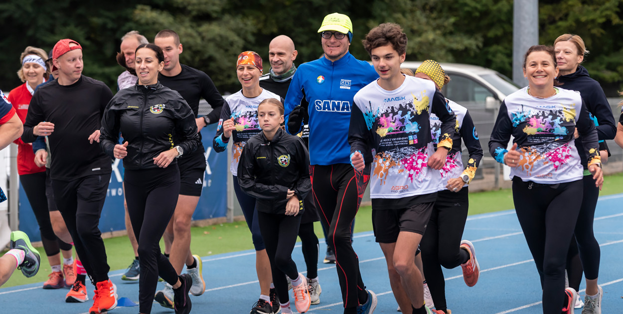 Trening przed Kościańskim Półmaratonem