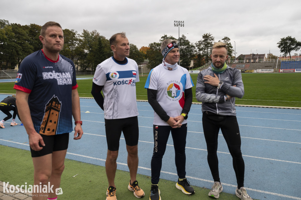 Trening przed Kościańskim Półmaratonem