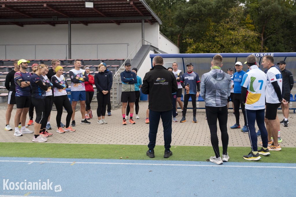 Trening przed Kościańskim Półmaratonem