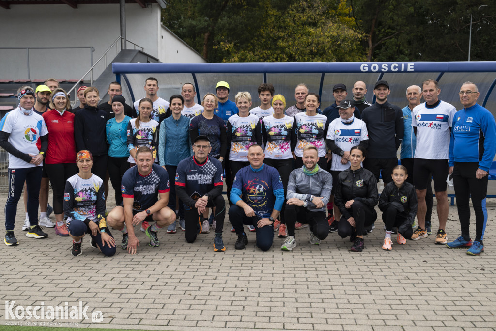 Trening przed Kościańskim Półmaratonem