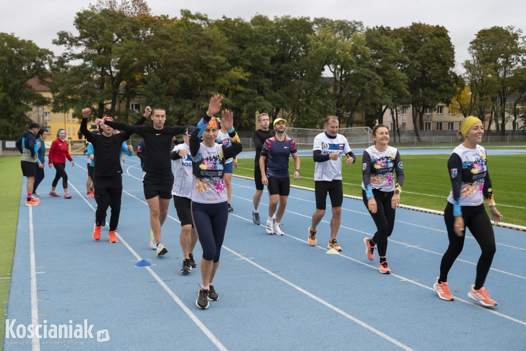 Trening przed Kościańskim Półmaratonem