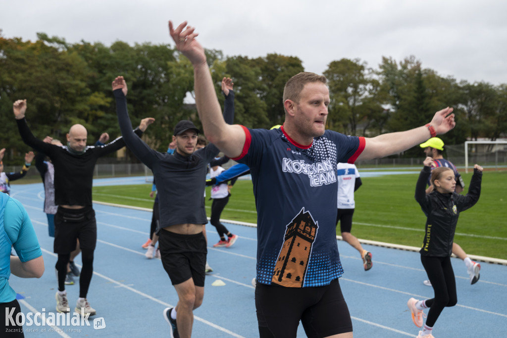 Trening przed Kościańskim Półmaratonem