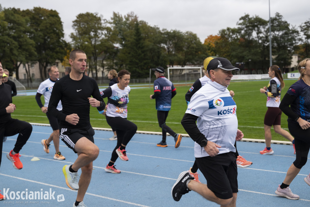 Trening przed Kościańskim Półmaratonem