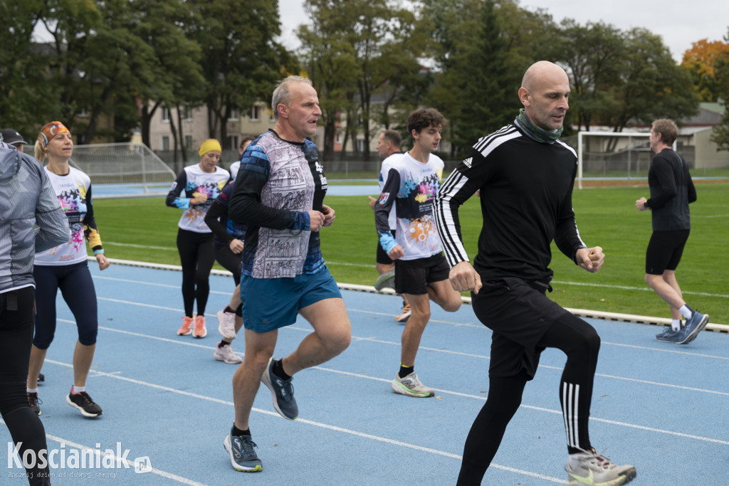 Trening przed Kościańskim Półmaratonem