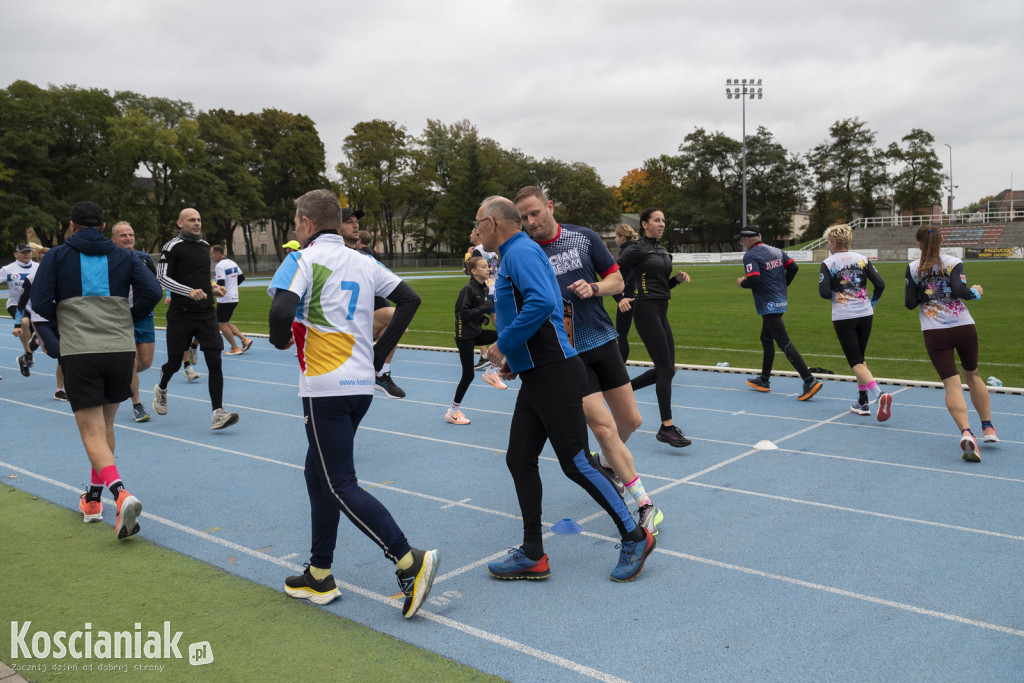 Trening przed Kościańskim Półmaratonem