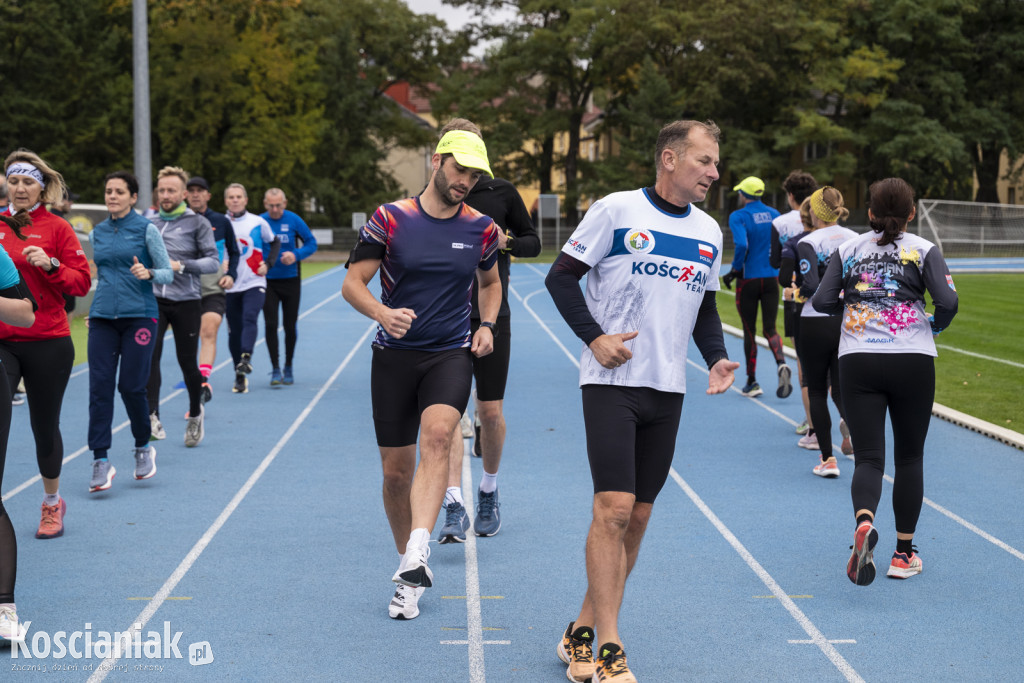 Trening przed Kościańskim Półmaratonem