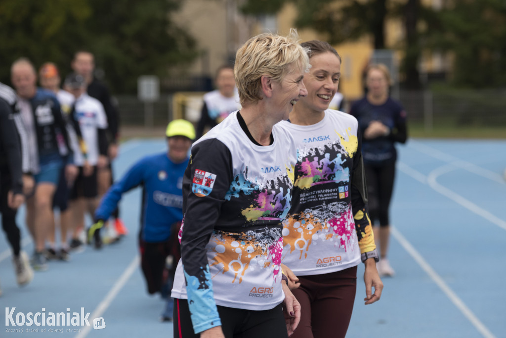 Trening przed Kościańskim Półmaratonem
