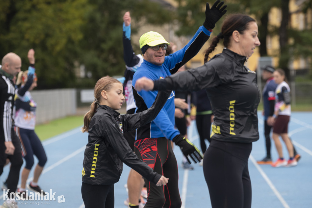 Trening przed Kościańskim Półmaratonem