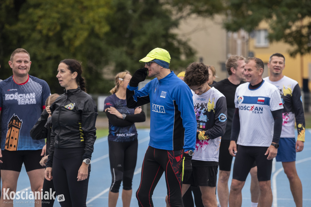 Trening przed Kościańskim Półmaratonem