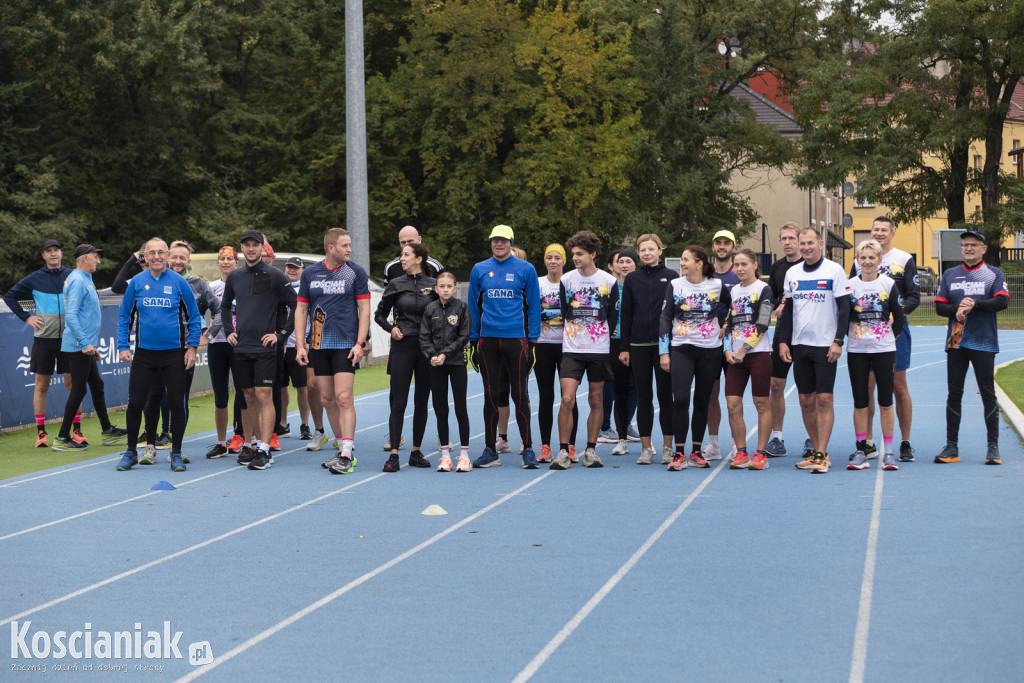 Trening przed Kościańskim Półmaratonem