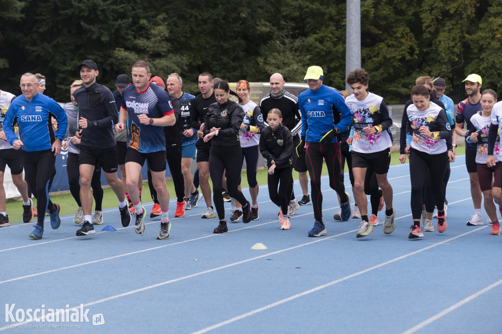 Trening przed Kościańskim Półmaratonem
