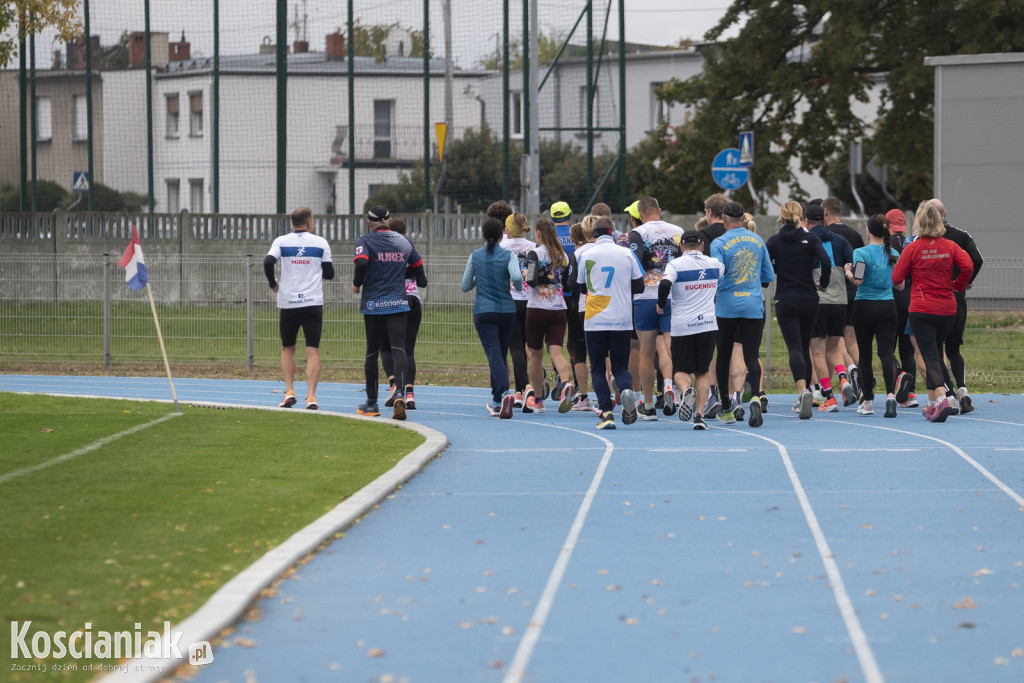 Trening przed Kościańskim Półmaratonem