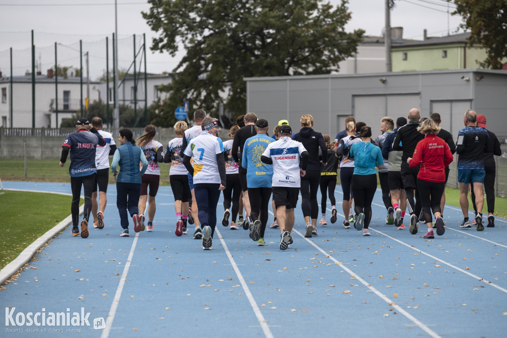 Trening przed Kościańskim Półmaratonem