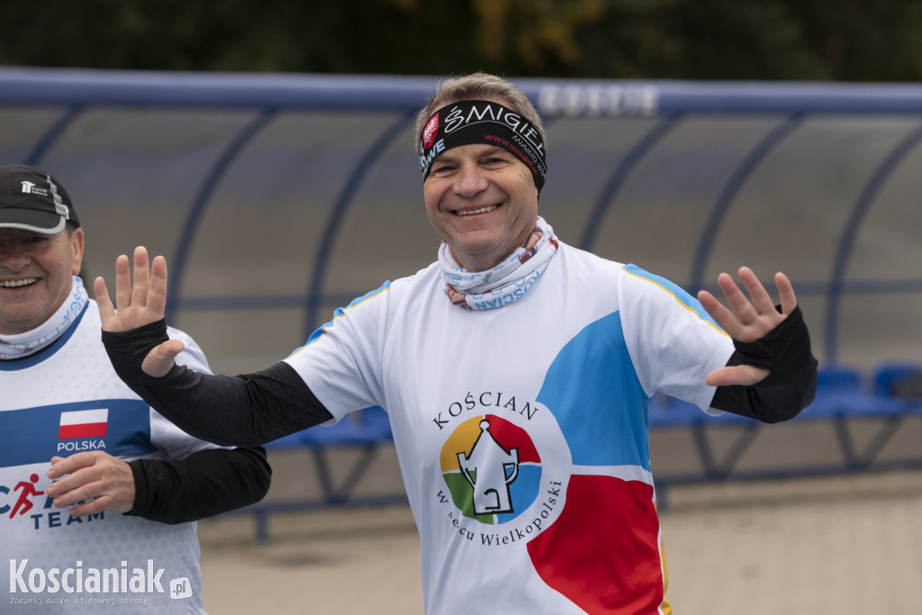 Trening przed Kościańskim Półmaratonem