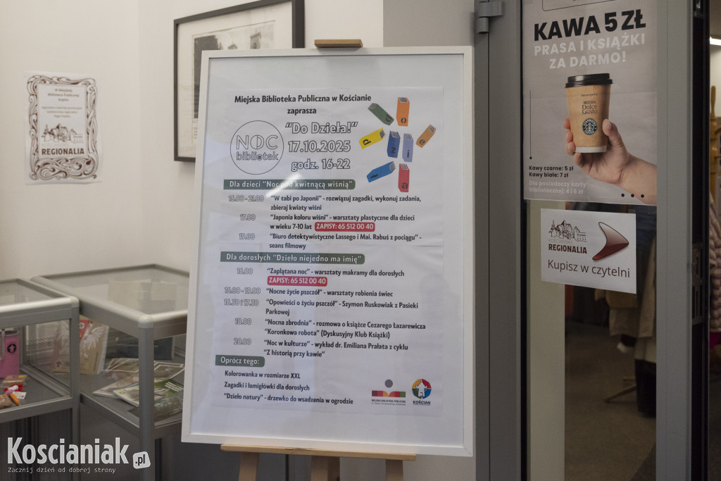 Noc Bibliotek 2025 w Kościanie