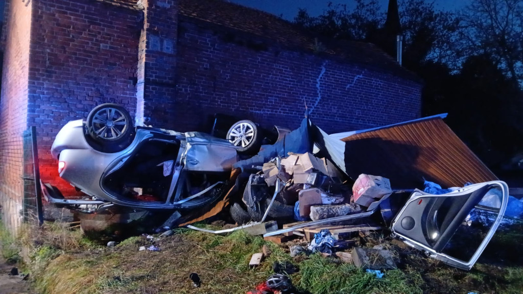 Poważny wypadek w Wonieściu!